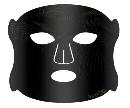 Urządzenie do twarzy InnoGIO GIOperfect Mask LED GIO-780 - Maska kosmetyczna LED do twarz